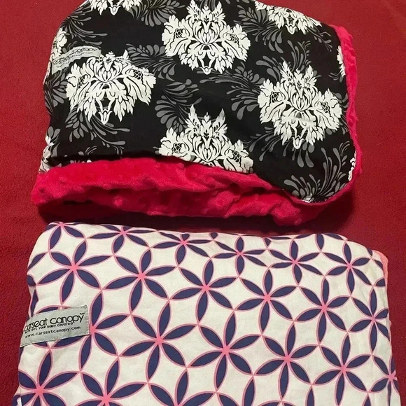 Carseat canopy carseat cover blankets bundle of
2 - Picture 2 of 9